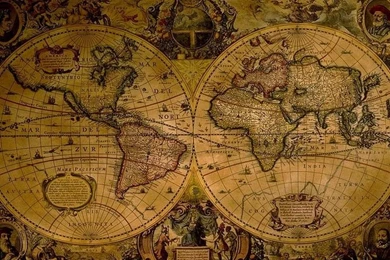 1024x768 Ancient World Map HD Wallpapers