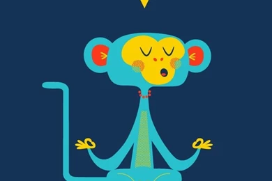 Om Cute Monkey iPhone 4s Wallpapers Download