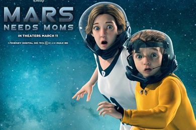 Animated Movie : Mars Needs Moms Wallpapers