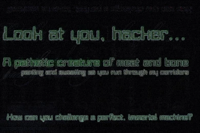 The Voice Of SHODAN By Xlator On DeviantArt