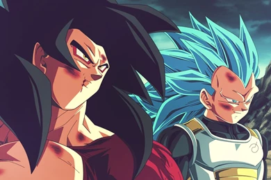 Goku SSJ4 And Vegeta SSJ God SSJ3 Computer Wallpapers, Desktop ...