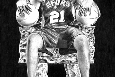 Tim Duncan By ManHoPark On DeviantArt