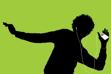 Apple Ipod Green Background Wallpaper.jpg