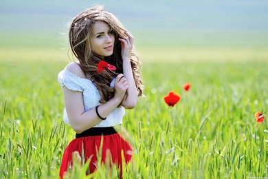 Flowers Girls Wallpapers HD Pictures