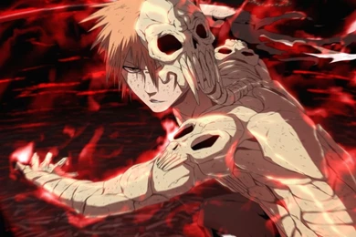 1366x768 Film 4, Bleach, Anime, Mask, Bleach, Hollow Ichigo ...