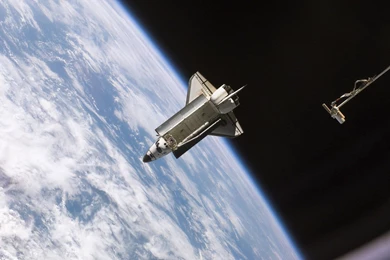 Wallpapers Ships Space Shuttle Atlantis, Nasa Space Image