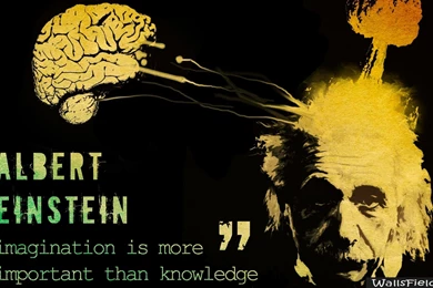 Albert Einstein Thoughts   Wallsfield.com