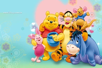 Famous characters Walt Disney Winnie the Pooh 79057.png