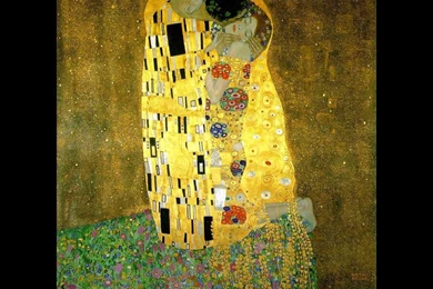 My Free Wallpapers   Artistic Wallpapers : Gustav Klimt   The Kiss