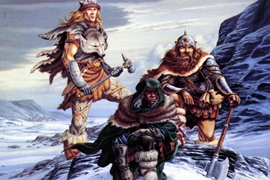 My Free Wallpapers Fantasy Wallpapers Heroes From Forgotten Realms ...