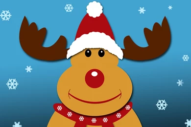 Rudolph The Red Nosed Reindeer Fan Art Wallpapers