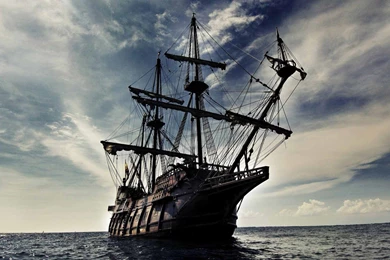 Black Pearl Pirates Of The Caribbean Movie Wallpapers