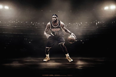 Spotlight Lebron James 4K Wallpapers