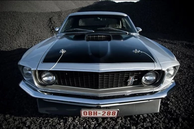 1969 Ford Mustang Hardtop   Front   1024x768   Wallpapers