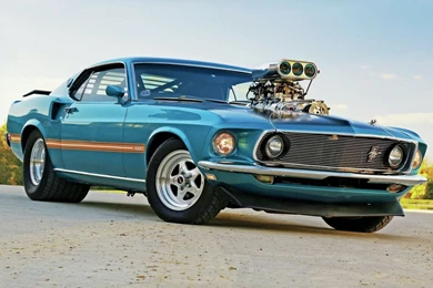 Download Wallpapers 1920x1080 1969, Ford, Pro Street, Mustang Full ...