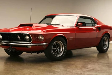 1969 FORD MUSTANG BOSS 429 FASTBACK WALLPAPER   (