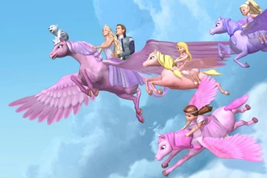 Barbie Flight With Pegasus 800×600