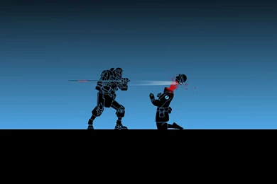DeviantArt: More Like TF2: Demo bot X Soldier ( Wallpapers ) By Bielek