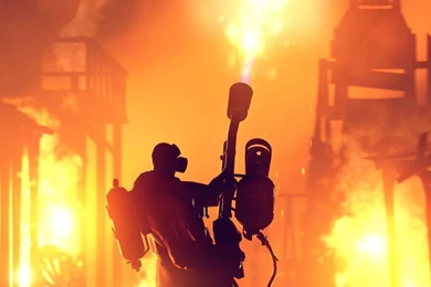 Download TF2 Firestarter Wallpapers For IPad