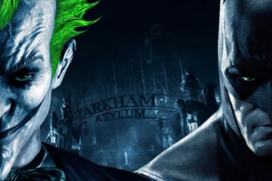 Joker And Batman From Batman:Arkham Asylum Wallpapers 29099