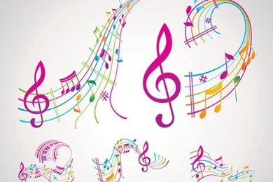 Abstract Musical Vector Pack   Vecto2000.com