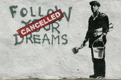 Cancelled, Graffiti, Painter, Stencil, Figure, Bucket, Brush, The ...