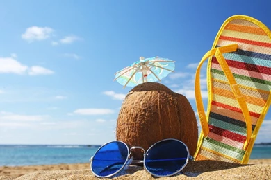 BEAUTIFUL BEACH BACKGROUNDS WALF1024