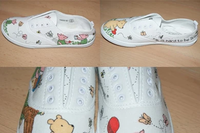 Classic Winnie The Pooh Shoes. By Gratian Grime On DeviantArt