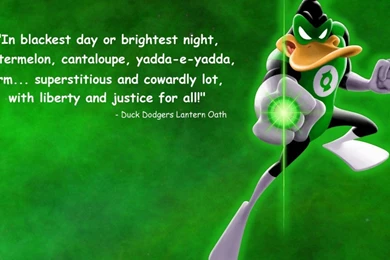 Green Lantern Daffy Duck Cartoon Hd Wallpapers   (
