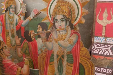 Eat Pray Love (2010) Indian Wall Painting Widescreen Wallpapers ...