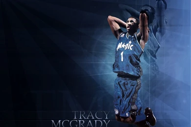 T Mac Orlando Magic Dunk Wallpapers