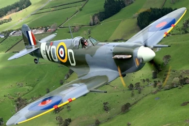 1024x768 Supermarine Spitfire Mk Vb Desktop PC And Mac Wallpapers