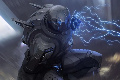 LIGHTNING STRIKE WALLPAPER   (