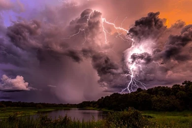 Lightning Strike HD Desktop Wallpapers : High Definition ...