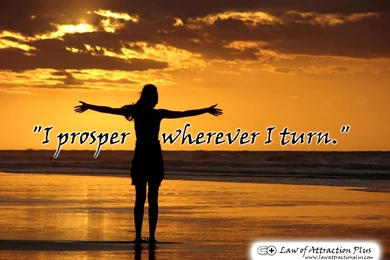 I Prosper Wherever I Turn." (Wallpapers + Decree)