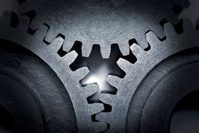 Central Wallpaper: Gear Wheel Mechanism Steel Wallpapers In HD