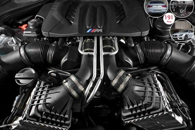 2014 BMW M6 Gran Coupe Engine