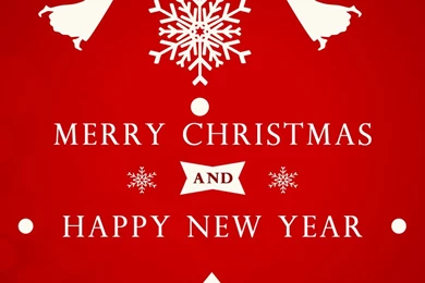 Angels Wishing You Merry Christmas Mobile Wallpapers 22084