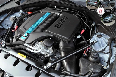 2013 BMW ActiveHybrid 7   Engine
