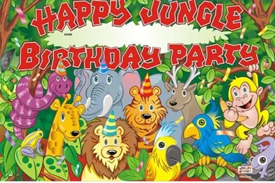 Online Buy Wholesale Children Birthday Party Decorations Jungle ...