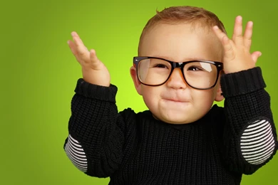 Cute Little Baby Boy Wear A Googles With Funny Smile HD Photos ...