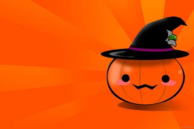 Download 1600x900 Cutest Pumpkin Ever Wallpapers