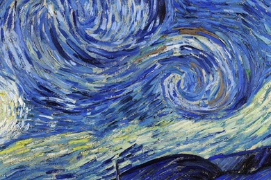 Vincent Van Gogh Starry Night Classic Painting Art Illust   iPhone ...