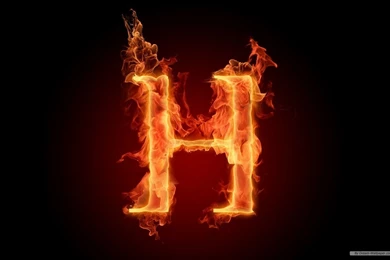 Free Wallpapers   Free Art Wallpapers   Flame Letters Wallpapers ...