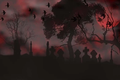 Halloween Graveyard Wallpapers By Pedea On DeviantArt