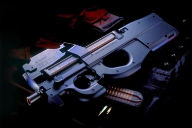 Large Gun Loaded Bullets Wide Screen HD Nice Wallpapers