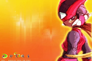 Mega Man Zero Face   Mega Man Wallpapers