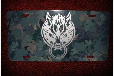 Cloud's Fenrir Logo License Plate By Phlip221 On DeviantArt