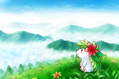 Sky Shaymin By Vermeilbird On DeviantArt