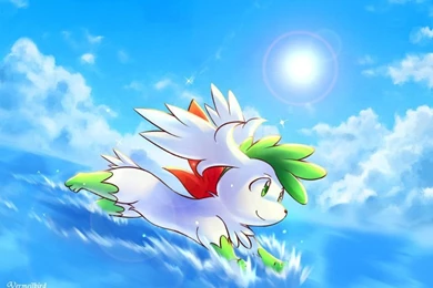 Sky Shaymin By Vermeilbird On DeviantArt